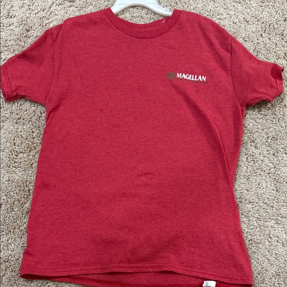 Magellan Outdoors Kids Red Short Sleeve Tee